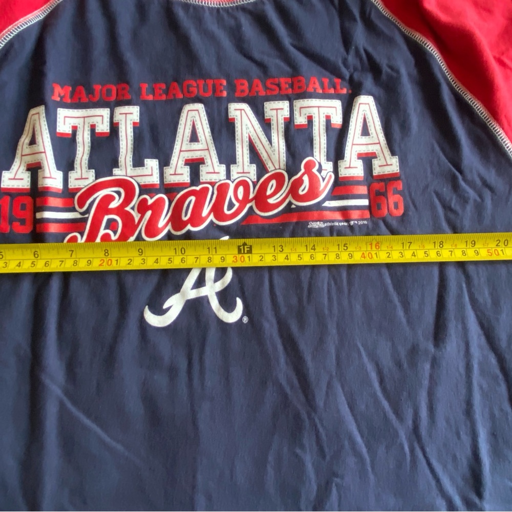 Stitches Navy Tee With Red Logo Patch - image 7